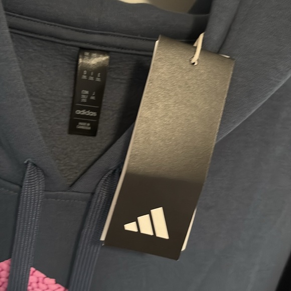 Men’s Adidas Hoodie with Pink Graphic - Picture 4 of 8